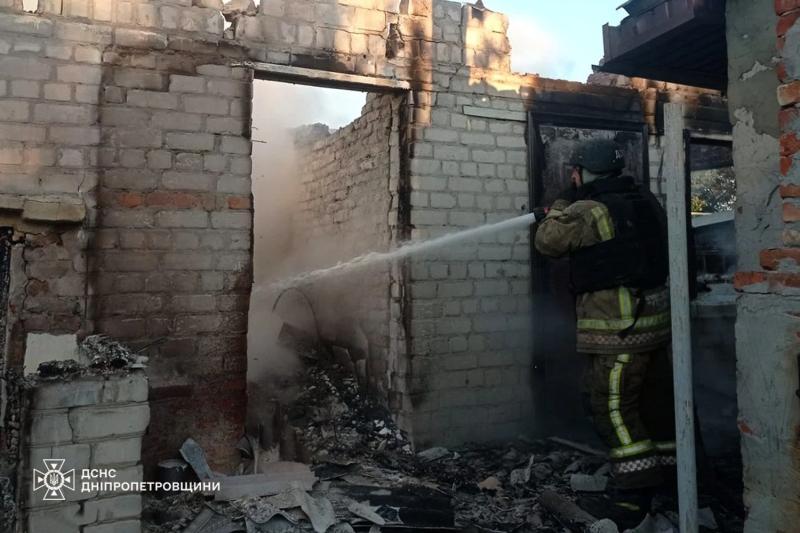 За прошедшие сутки враг атаковал Днепропетровщину, возникли возгорания и разрушения нескольких предприятий