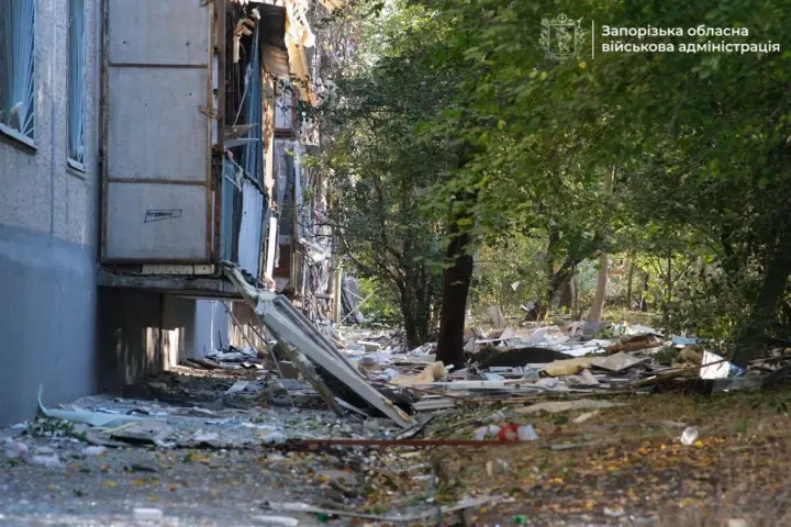 Число раненых после утренней атаки на Запорожье возросло до 27, трое из них – дети