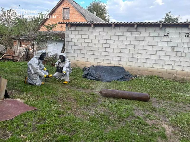 Неподалеку от Ровно произошла утечка хлора: три человека обратились к медикам
