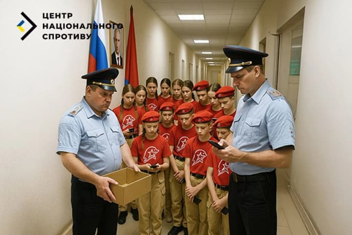 россияне проверяют телефоны школьников на оккупированных территориях - ЦНС