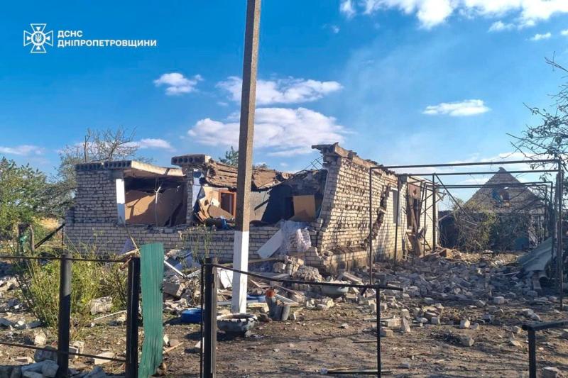 Шесть человек пострадали в результате российских атак на Днепропетровщине 26 сентября - ГСЧС