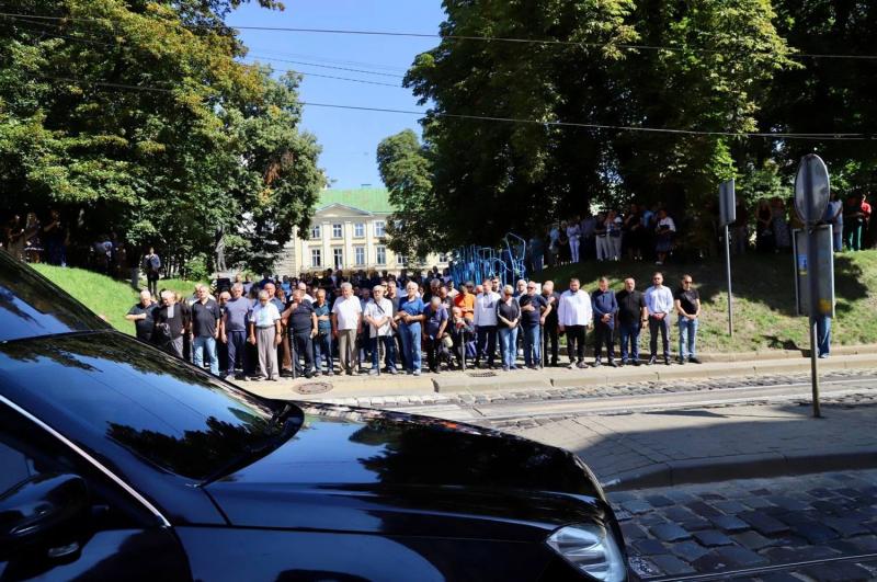Украина провела в последний путь Андрея Парубия: фото