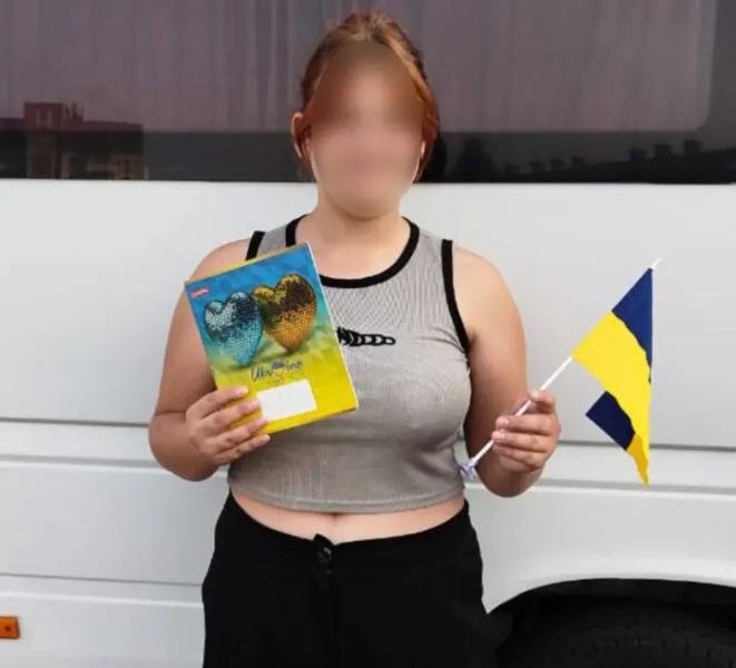 Украина вернула 14-летнюю девушку после трех лет пребывания в оккупации