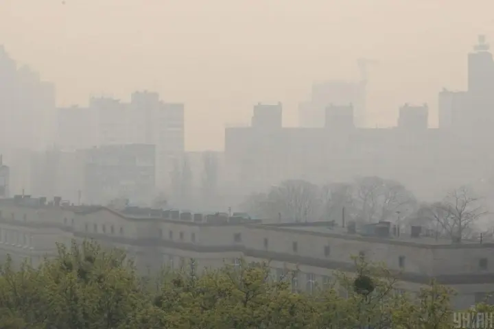 В Киеве наблюдается временное ухудшение состояния воздуха