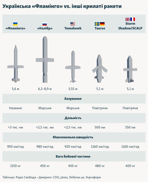 В разы дешевле "Томагавка": названа стоимость украинской ракеты "Фламинго"