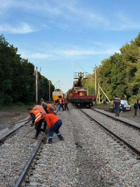 Возобновлено движение поездов на участке Васильков-1 - Боярка под Киевом