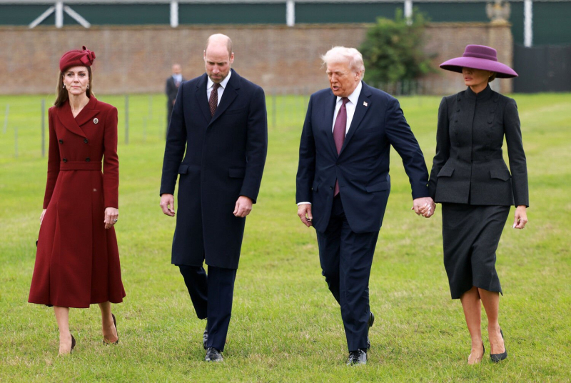 Выяснилось, что сказал Трамп в частной беседе с Кейт Миддлтон в Лондоне