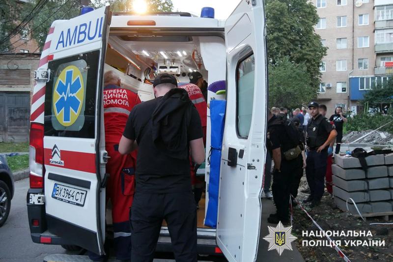 Взрыв гранаты в Хмельницком: полицейские задержали подозреваемого
