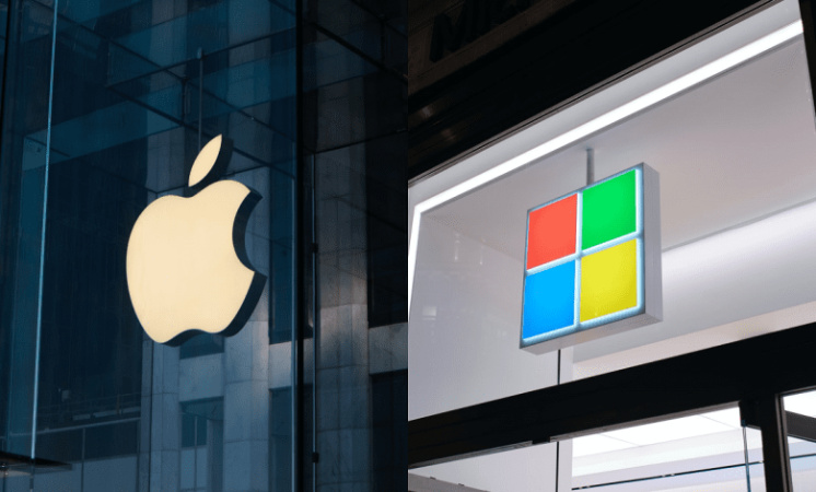 Apple та Microsoft перетнули позначку $4 трлн ринкової капіталізації