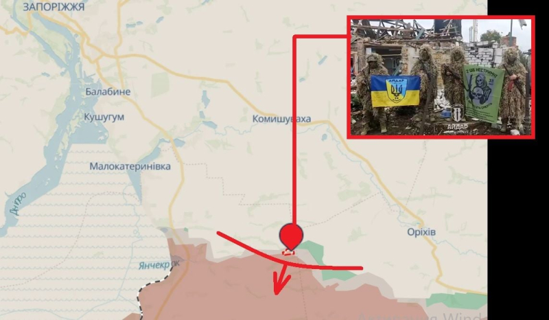 Штурмовики ВСУ освободили село в Запорожской области, продвинувшись вперед на 3,5 км - СМИ