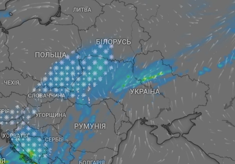 Метели, грозы и резкое потепление: Украину накроет контрастная погода на выходных