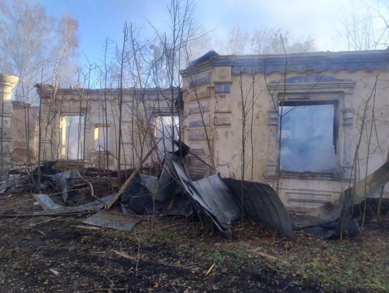Россия разрушила усадьбу Хрущевых на Сумщине – памятник, связанный с Шевченко
