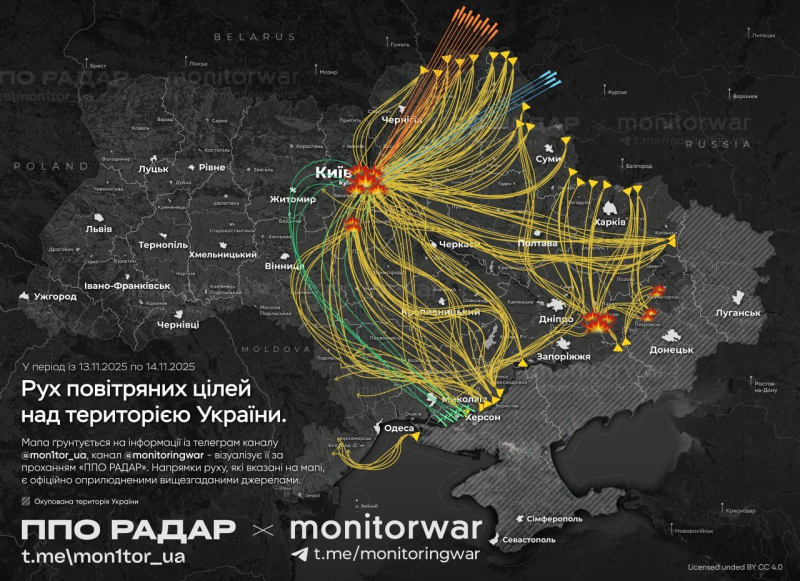 Россия "Шахедами" и "Кинжалами" атаковала Киев: в городе пожары – в Сети показали видео