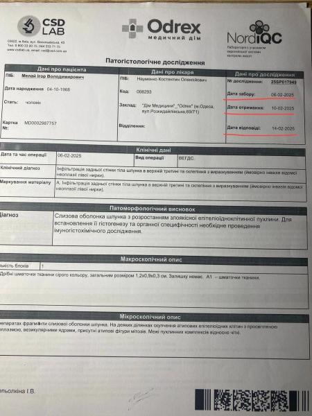 Еще один судебный иск против Odrex: вдова пациента клиники заявляет о фальсификации документов и медицинской халатности