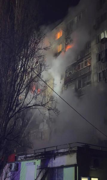 Одесса подверглась массированной атаке БПЛА: повреждена жилая и энергетическая инфраструктура, пострадали дети