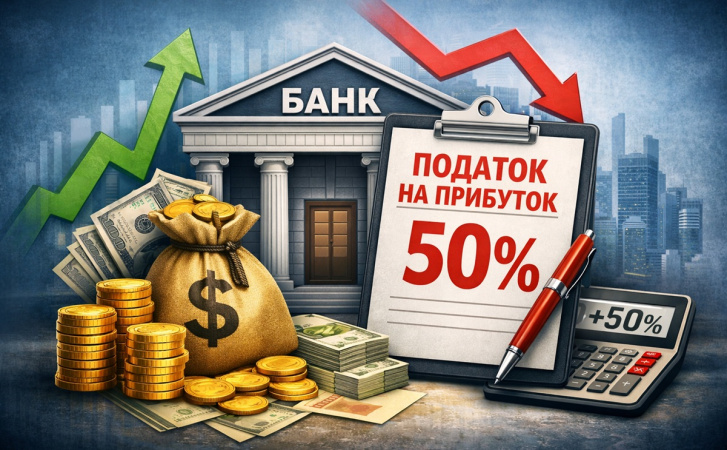 Податок на прибуток банків 50%: Зеленський підписав зміни до Податкового кодексу