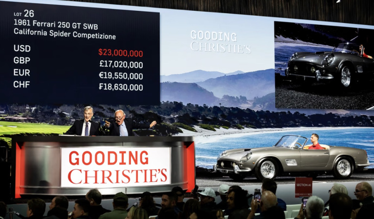 Виручка аукціонних будинків Christie's та Sotheby's у 2025 році зросла вперше за три роки