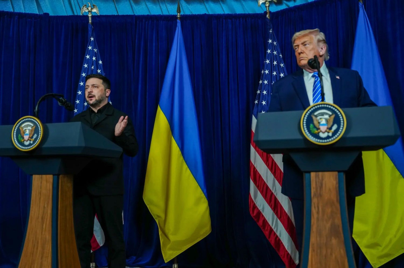 Зеленский получил важную тактическую победу на переговорах с Трампом в США - The New York Times