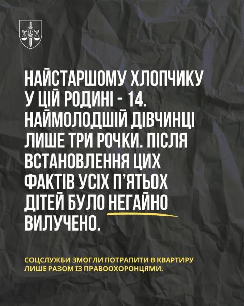 Антисанитария и просроченные продукты: пятеро детей изъяты из антисанитарных условий проживания в Хмельницкой области
