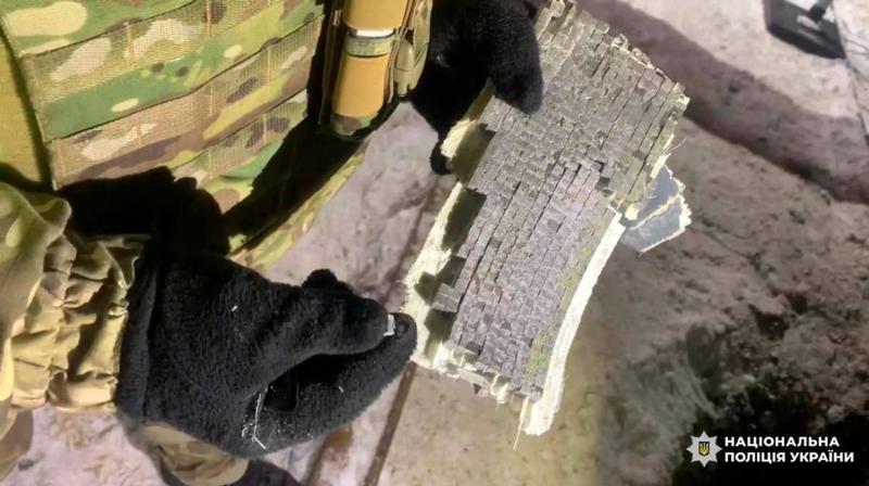 Атака рф на Киев 24 января: полиция обезвредила боевую часть ракеты "Искандер-М" весом полтонны