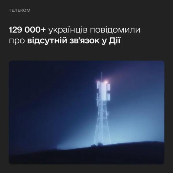 Исчезает связь или интернет: украинцев призвали сообщать о проблеме в Дії