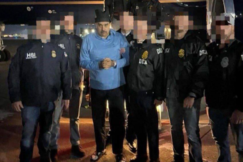 Первое заявление Мадуро после ареста: журналисты показали новые кадры с диктатором Венесуэлы