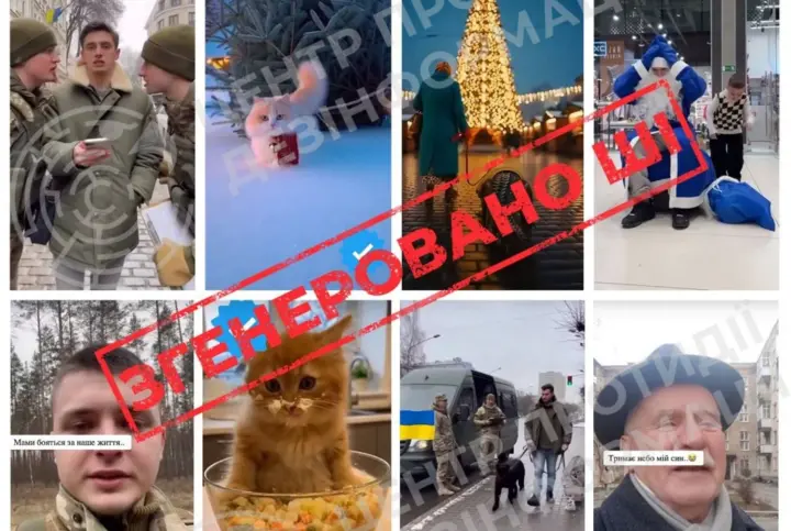 Праздничный ИИ-контент как инструмент влияния: ЦПД раскрыл очередную схему дезинформации РФ в ТикТок