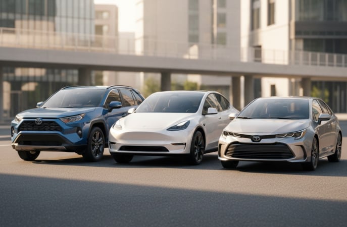 Рейтинг топ-10 авто 2025 року у світі — хто очолив список