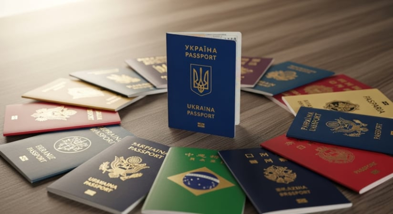 Український паспорт у топ-30 світу: Henley & Partners оприлюднили новий рейтинг сили паспортів