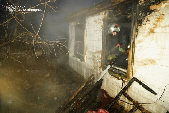 В Житомирской области в пожаре погибла 32-летняя женщина и двое ее малолетних детей