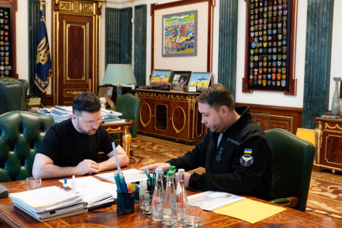 Зеленський призначив Буданова головою Офісу президента