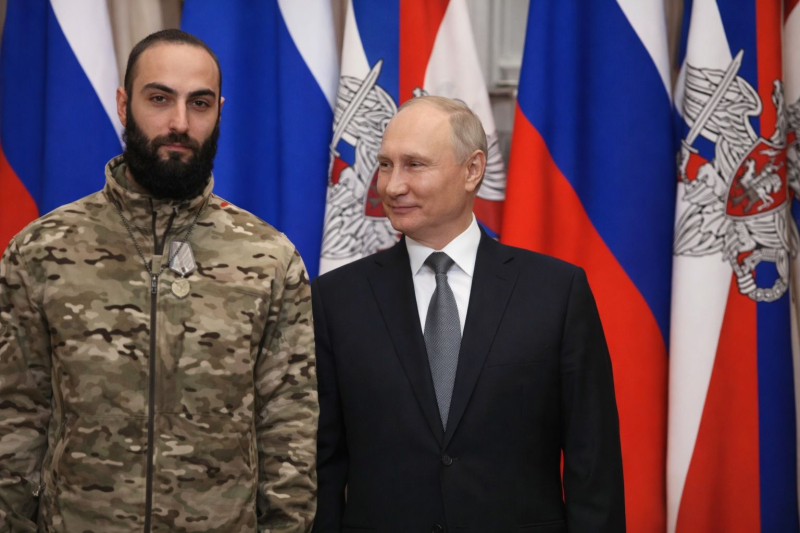"Служу России", – ВСУ ликвидировали российского офицера, которого награждал лично Путин
