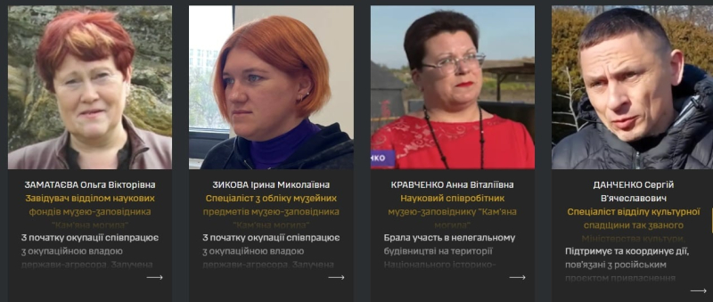 "Украденное наследие": ГУР обнародовало данные о похитителях культурных ценностей Украины