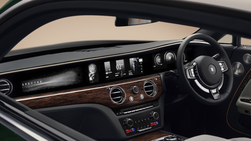 Rolls-Royce оновив електричне купе Spectre: збільшено запас ходу та потужність (фото)